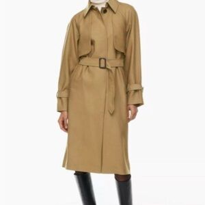 Wilfred Eleventh Belted Trench Coat - Caramello